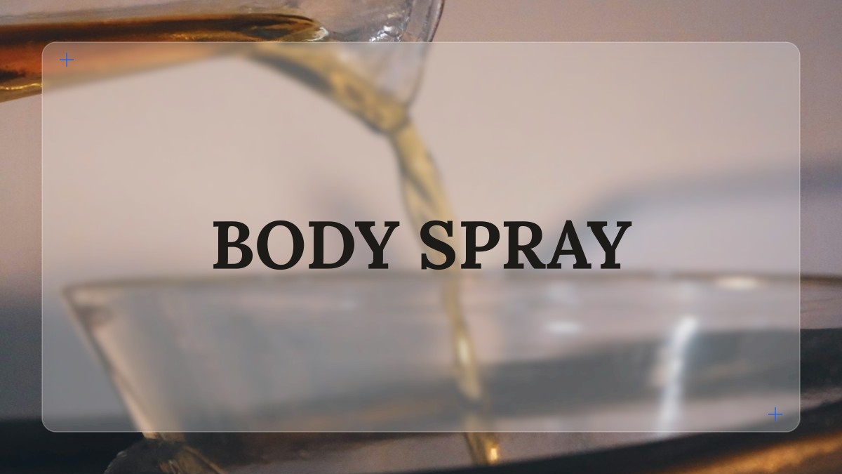 body spray