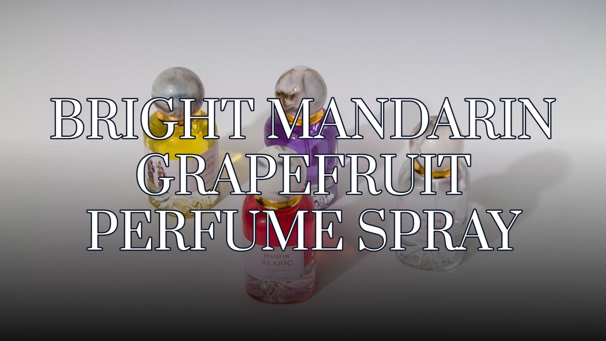 bright mandarin grapefruit perfume spray