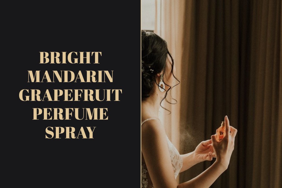 bright mandarin grapefruit perfume spray