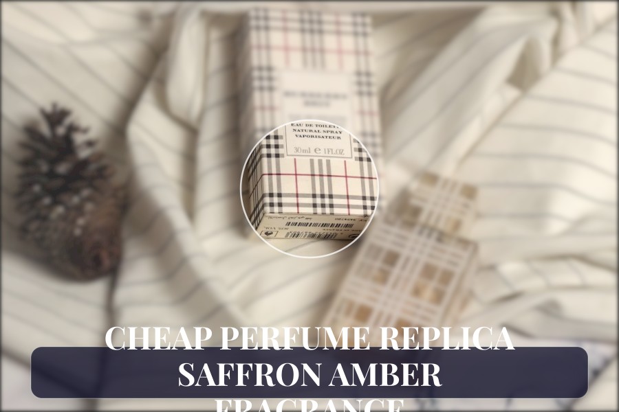 cheap perfume replica saffron amber fragrance