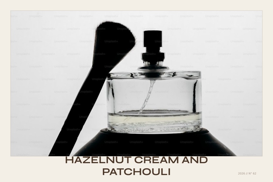 hazelnut cream and patchouli
