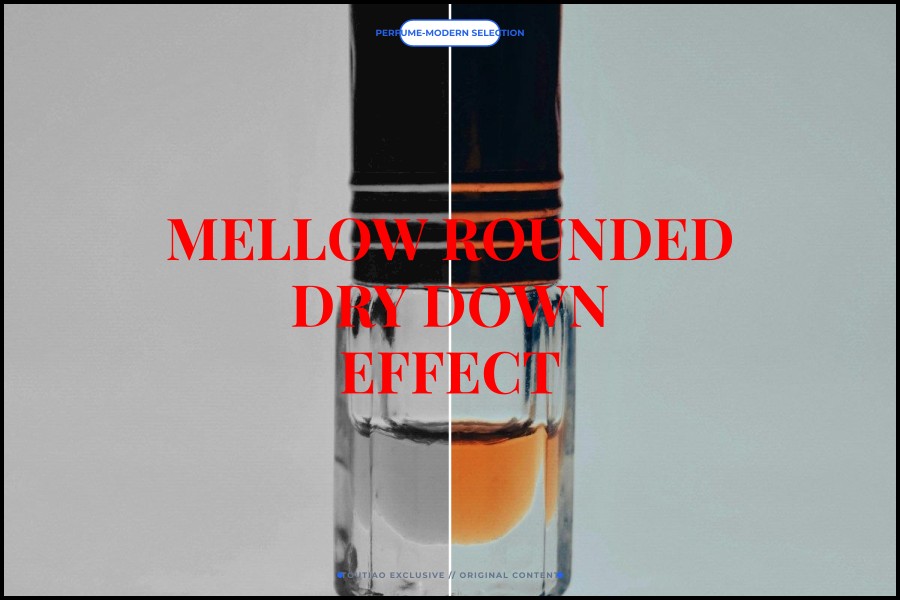 mellow rounded dry down effect