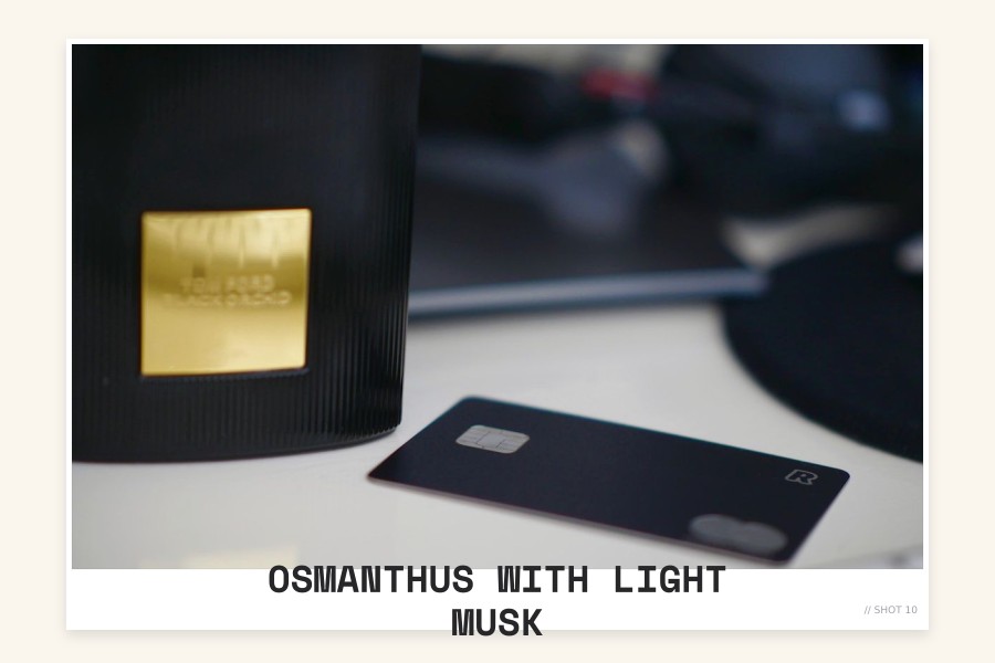 osmanthus with light musk