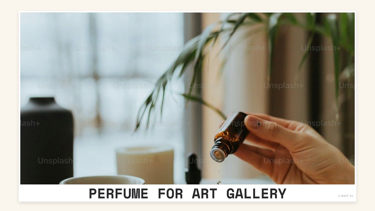 perfume for art gallery