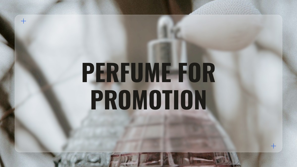 perfume for promotion