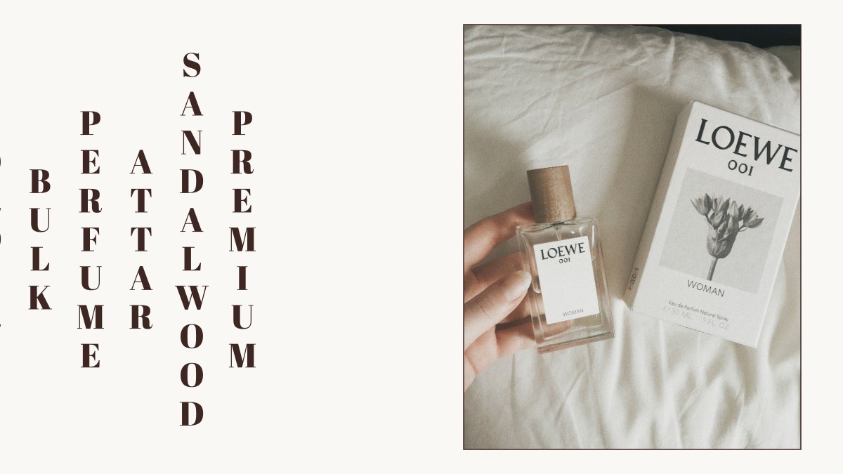 premium sandalwood attar perfume bulk order