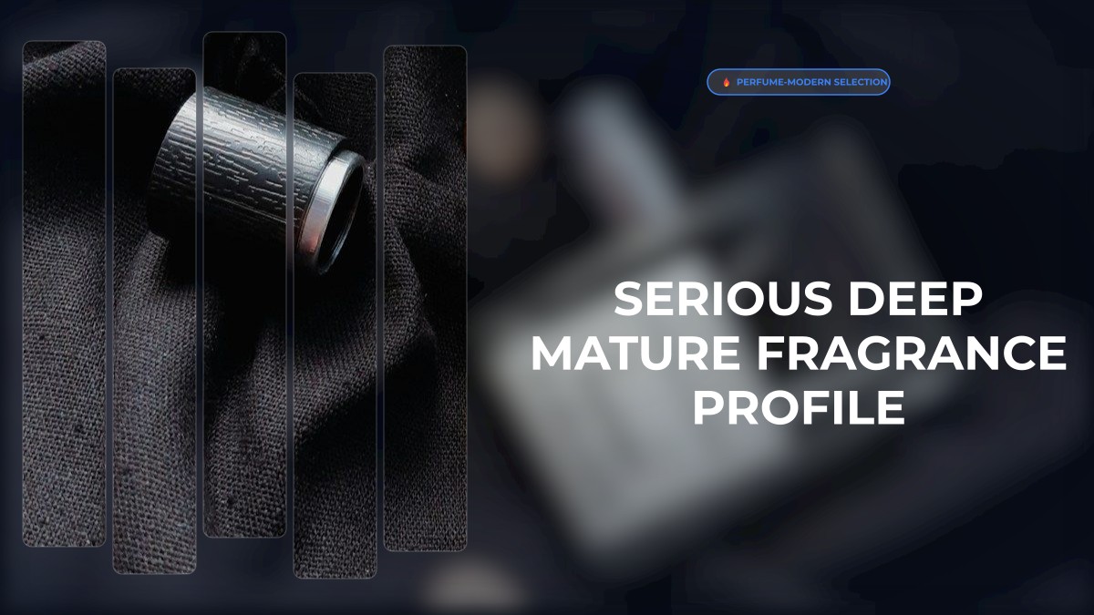 serious deep mature fragrance profile