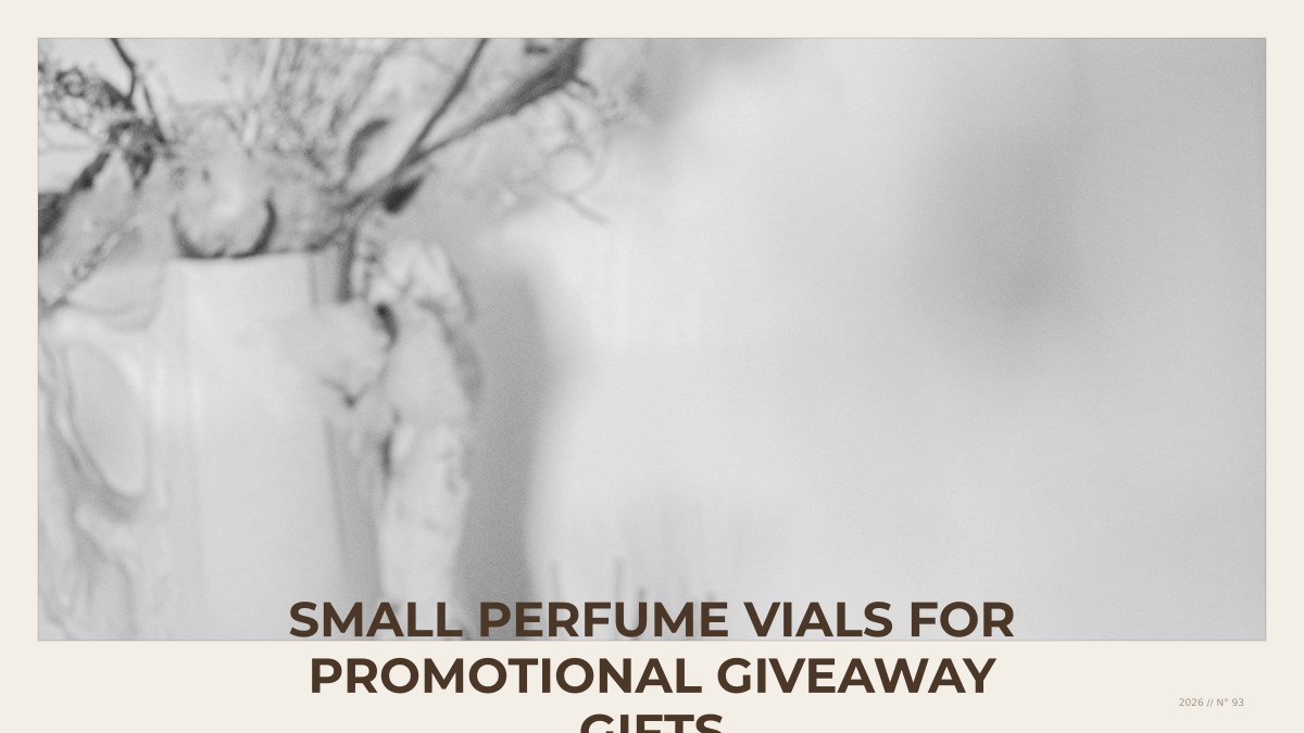 small perfume vials for promotional giveaway gifts