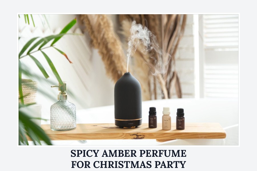 spicy amber perfume for christmas party