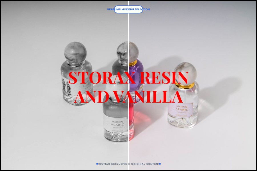 storax resin and vanilla