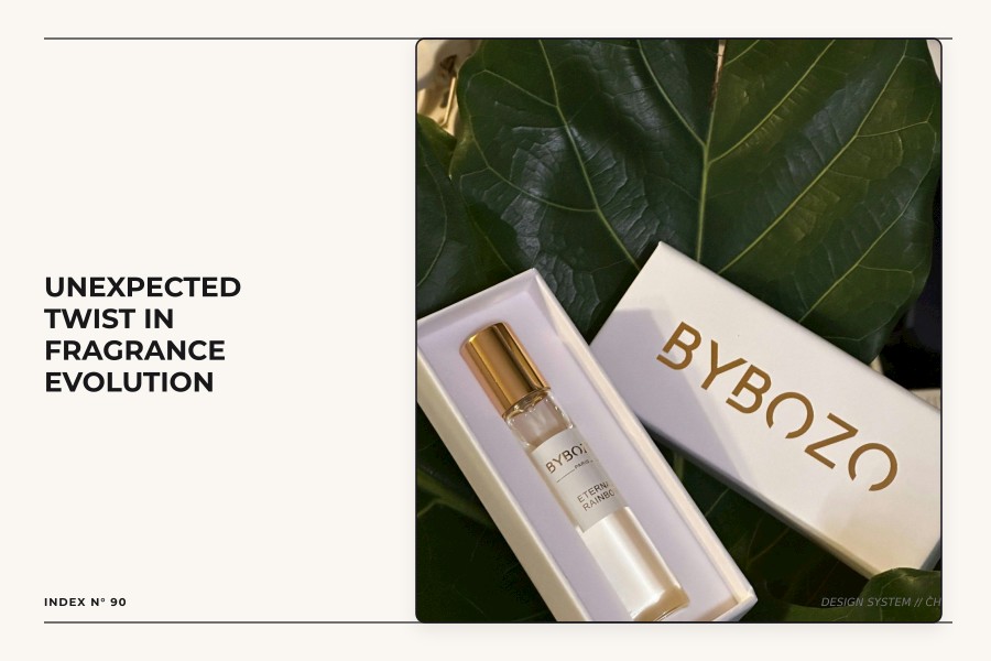 unexpected twist in fragrance evolution