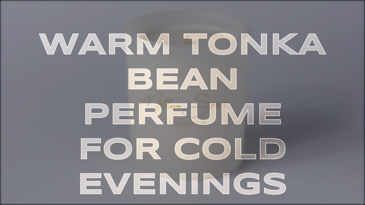 warm tonka bean perfume for cold evenings