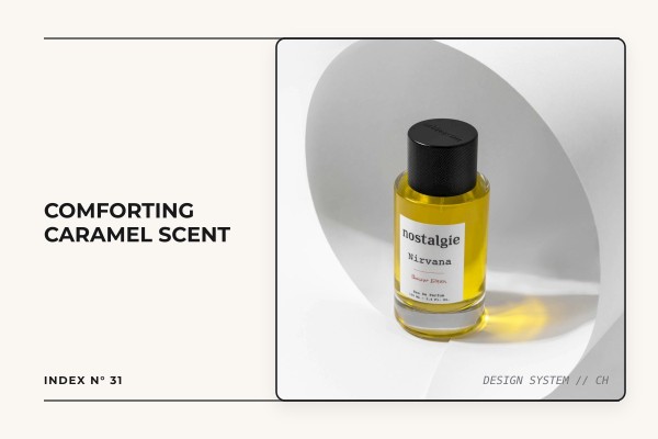 comforting caramel scent