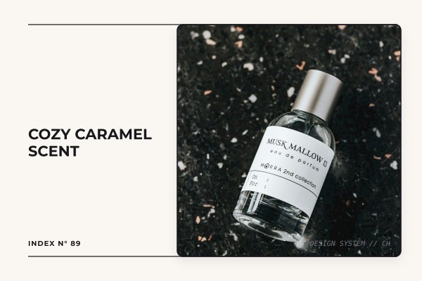 cozy caramel scent