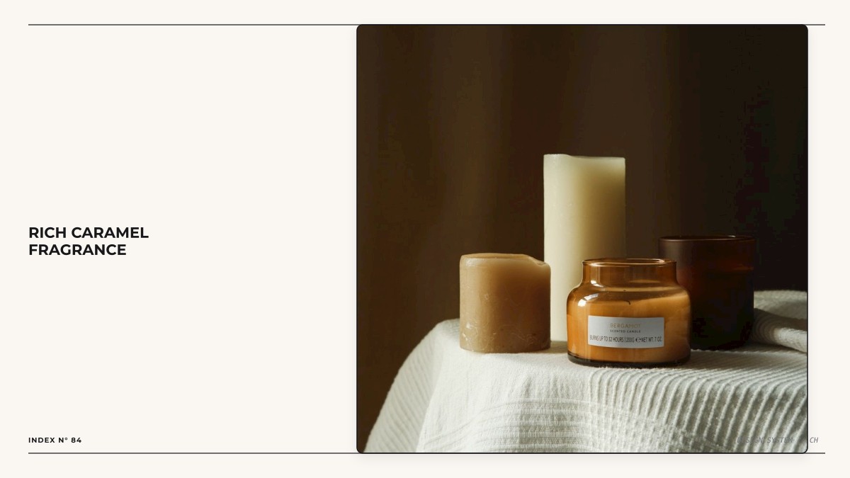 rich caramel fragrance
