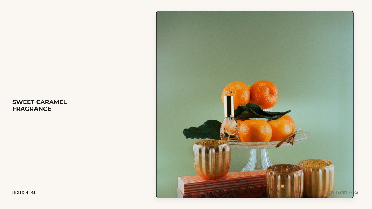 sweet caramel fragrance