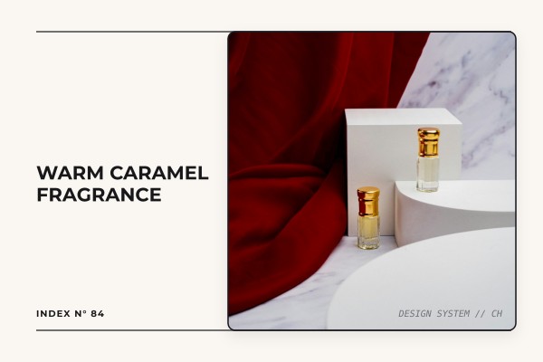 warm caramel fragrance