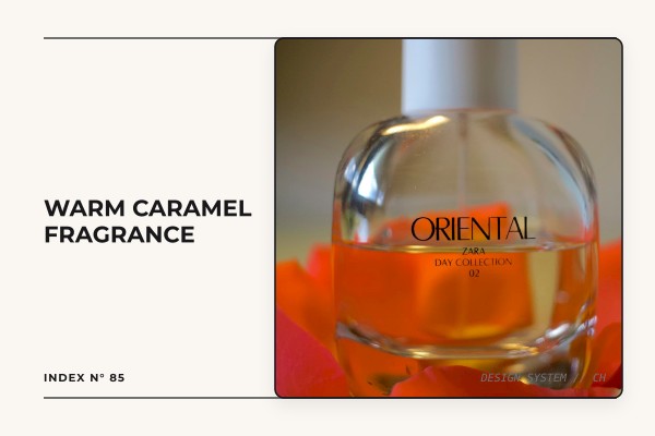 warm caramel fragrance